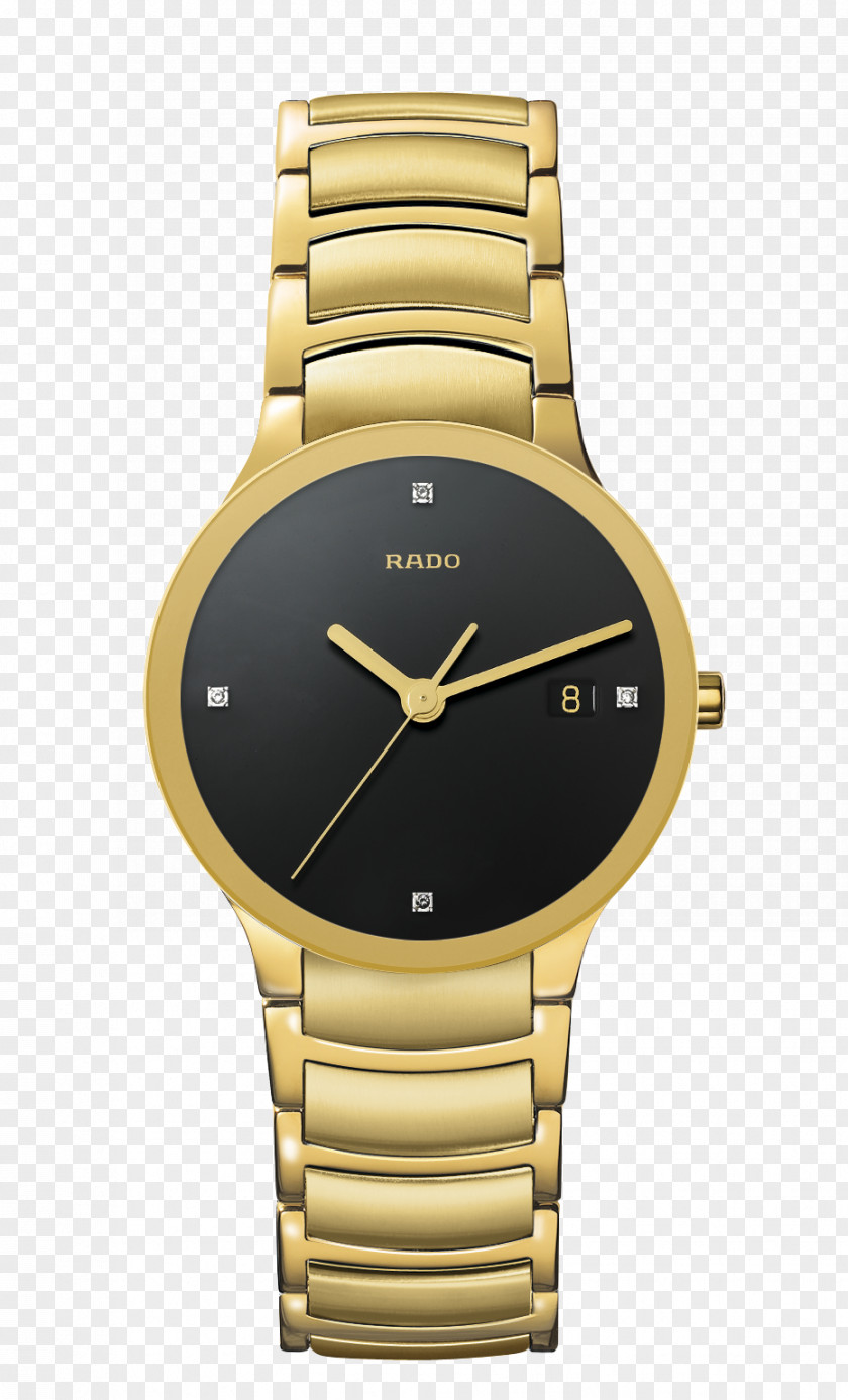 Gold Patek Philippe & Co. Colored Watch Rado PNG