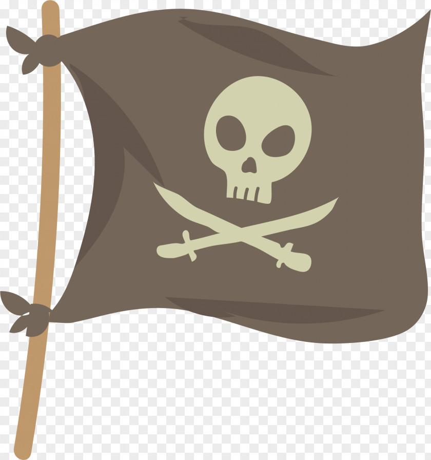 Number 2 Image Jolly Roger Pirate Piracy Flag PNG