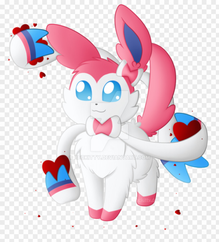 Af Ribbon Sylveon DeviantArt Easter Bunny Stuffed Animals & Cuddly Toys PNG