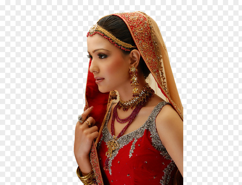 Bride Indian Wedding Clothes Dress Make-up Artist PNG