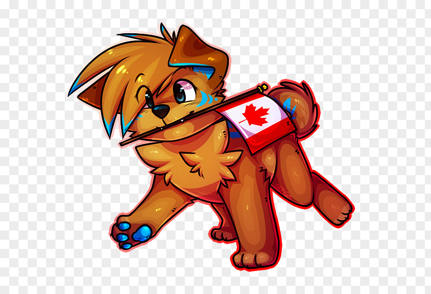 Canada Day Horse Dog Clip Art PNG