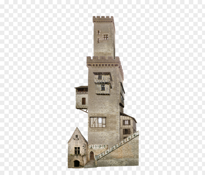 Fantasy Tower Palms Eiffel Medieval Architecture PNG