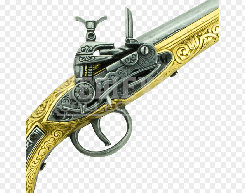 Handgun Trigger Miquelet Lock Flintlock Firearm PNG