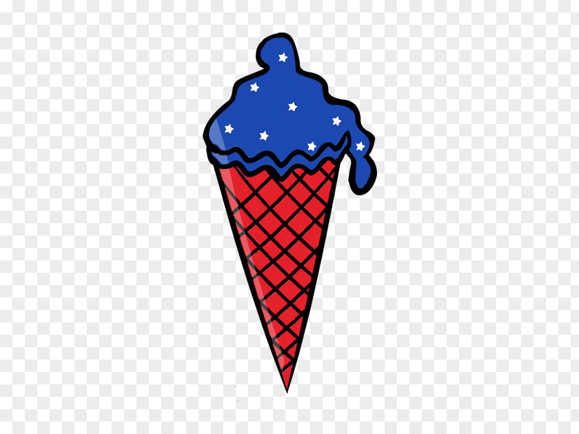 Line Ice Cream Cones Cobalt Blue Point Clip Art PNG