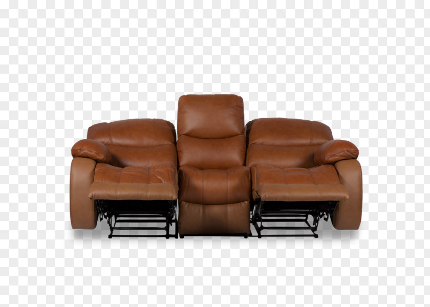 Lousa Recliner Couch Leather Loveseat Furniture PNG