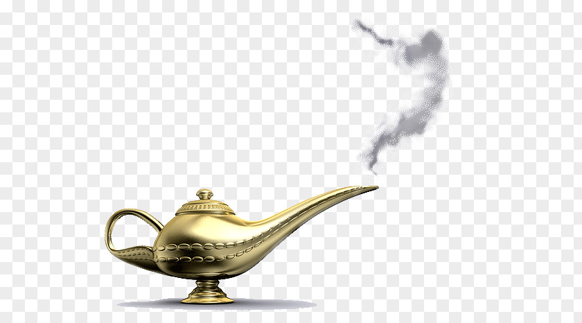 Magic Genie Lamp In A Bottle Aladdin One Thousand And Nights Jinn PNG