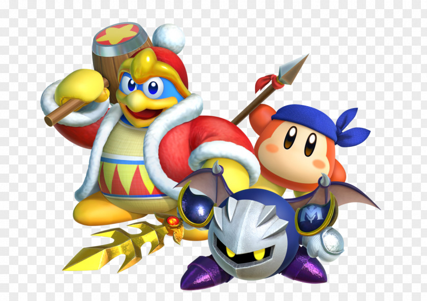 Nintendo Kirby Star Allies Kirby's Dream Land Super Ultra King Dedede Meta Knight PNG