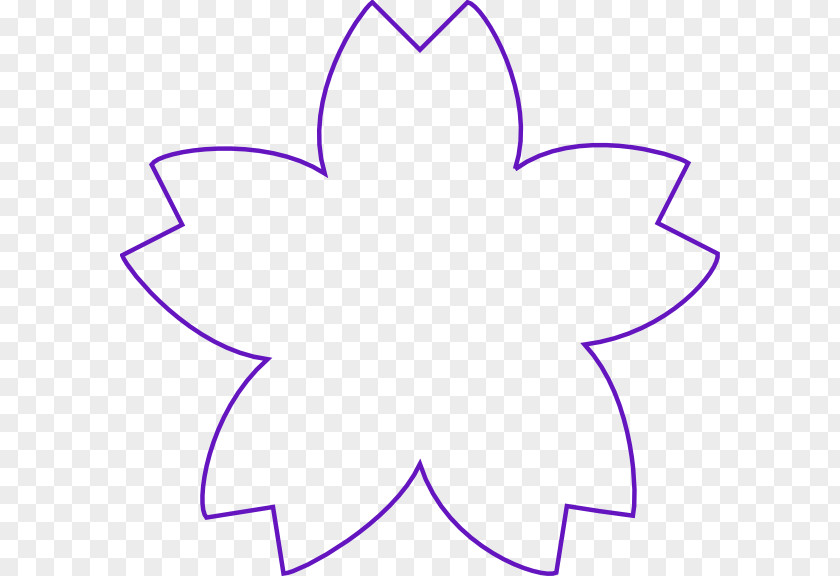 Purple Shape Cliparts Flower Black And White Drawing Clip Art PNG