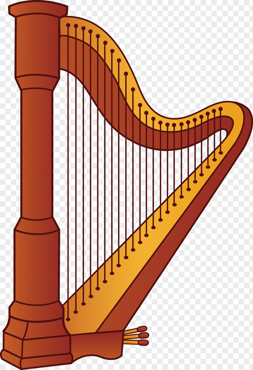 Harp Clip Art PNG