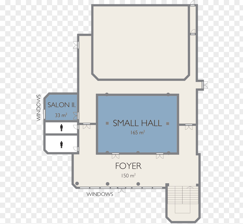 Health Resort Floor Plan Line PNG