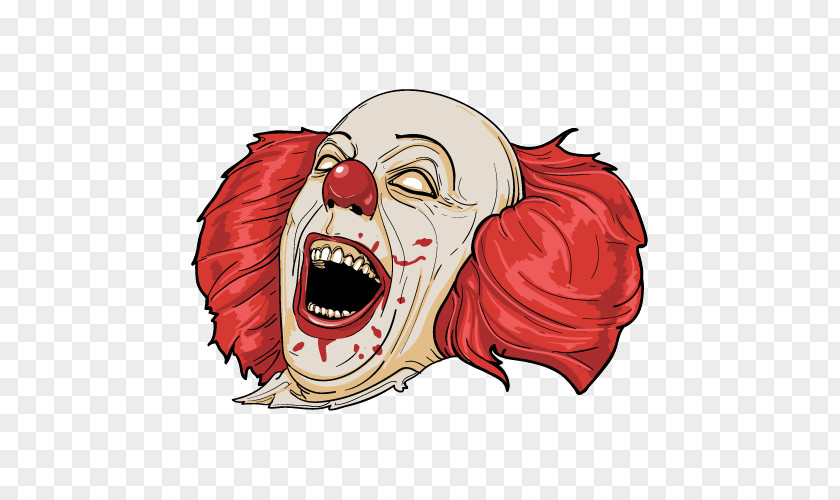 Laughing Clown Head PNG