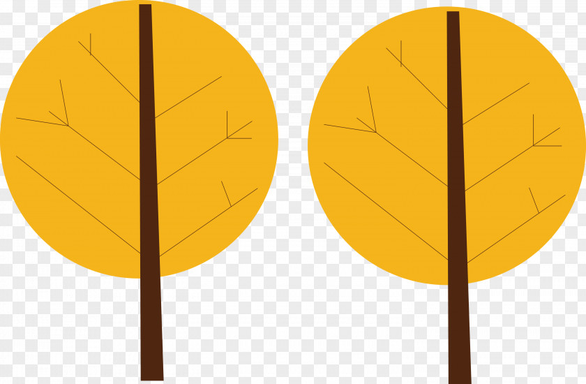 Leaf Angle Line Yellow Meter PNG