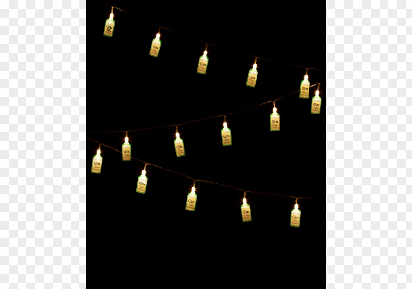 Light String Gin Lighting Christmas Lights Night Font PNG