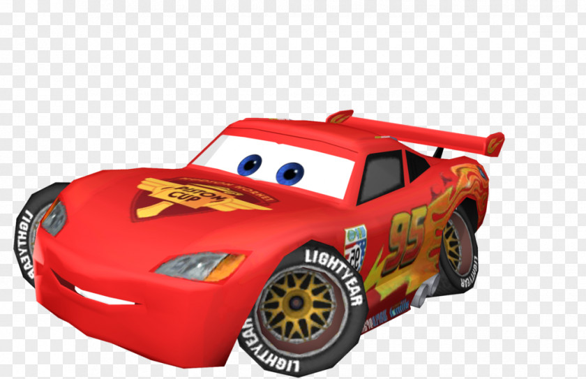 Lightning McQueen Cars 2014 Ford Mustang PNG