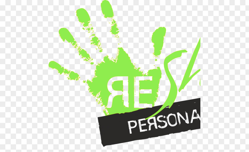 Personal Trainer Logo Green Brand H&M Font PNG