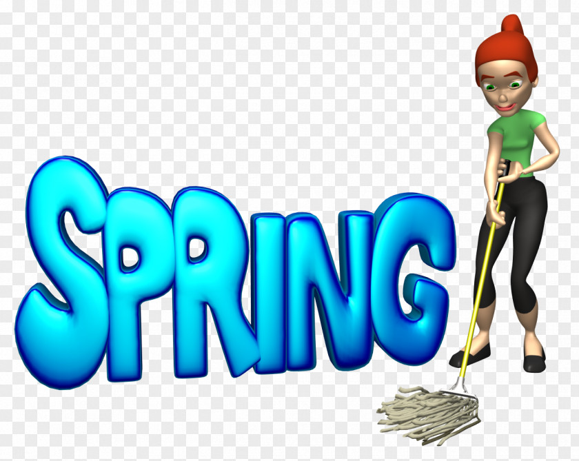 Spring Forward Cleaning Animation Housekeeping Clip Art PNG