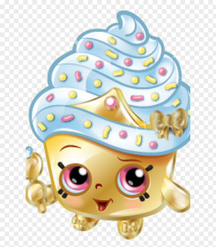 Apple Cupcake Birthday Cake Shopkins Frosting & Icing Cream PNG