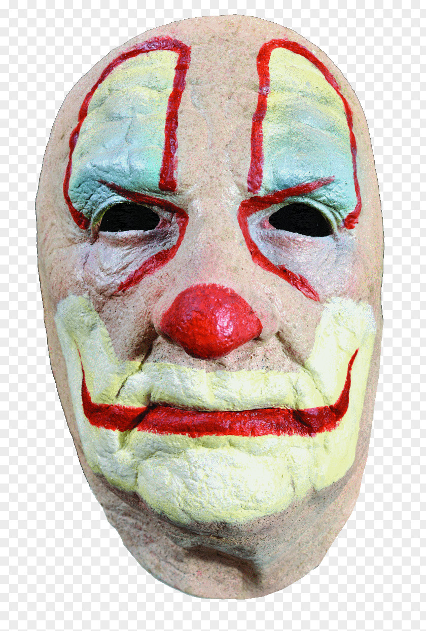 Clown Evil Mask Costume Circus PNG