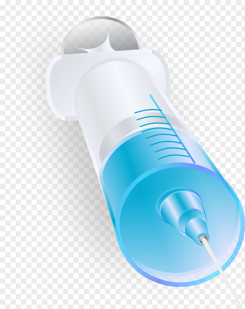 Medical Syringe Hypodermic Needle Clip Art PNG