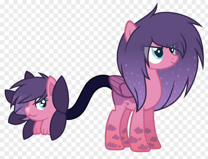 Cat My Little Pony Horse Tail PNG