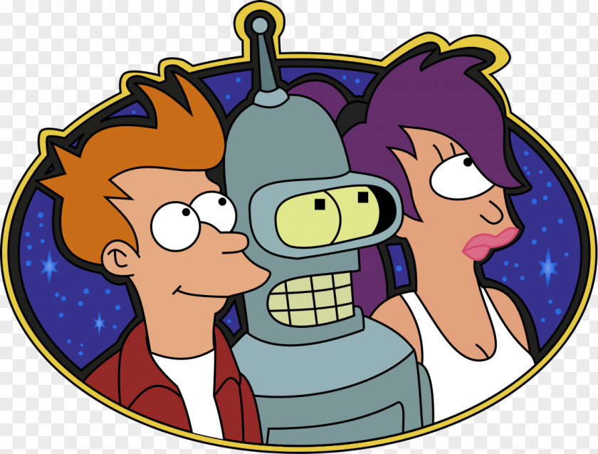 Griffin Bender Planet Express Ship Philip J. Fry Leela Zoidberg PNG