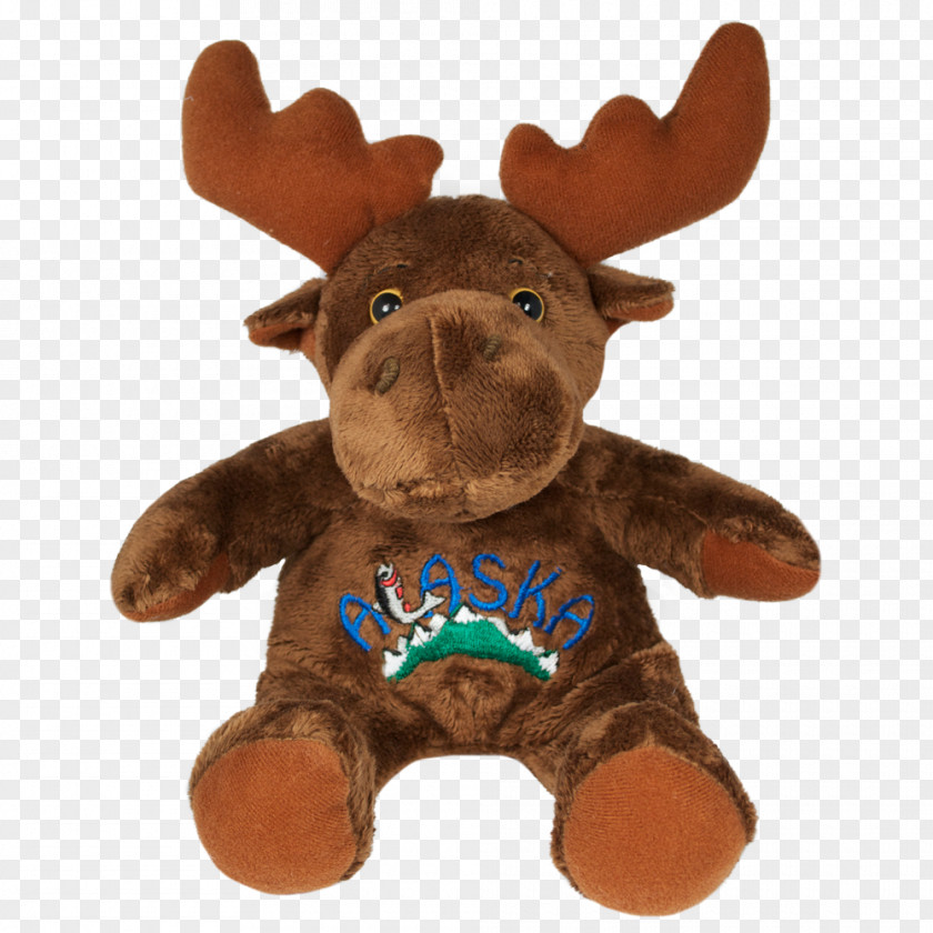Reindeer Stuffed Animals & Cuddly Toys Moose Plush PNG