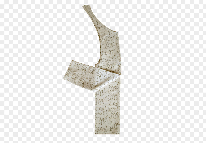White Gauze Angle Clothing Workwear Beige Textile PNG