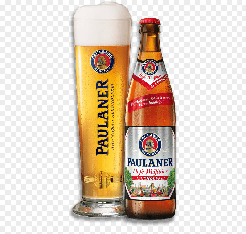 Beer Wheat Paulaner Brewery Non-alcoholic Drink Low-alcohol PNG