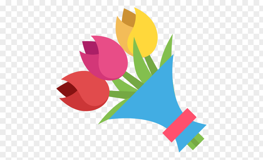 Flower Bouquet Floral Design Emoji Nosegay PNG