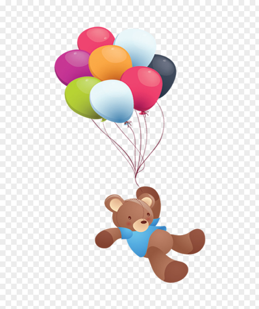 Toy,Plush Bear Balloon PNG