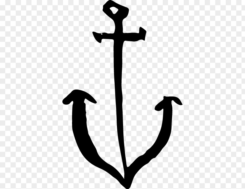 Anchor Black And White Clip Art PNG