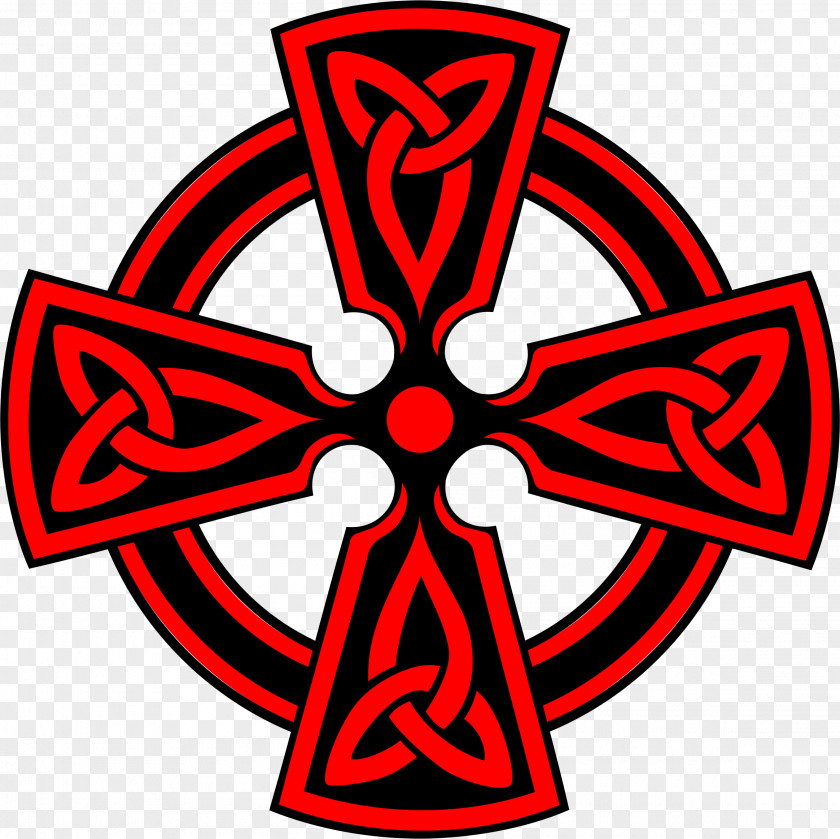 Celtic High Cross Christian Knot PNG