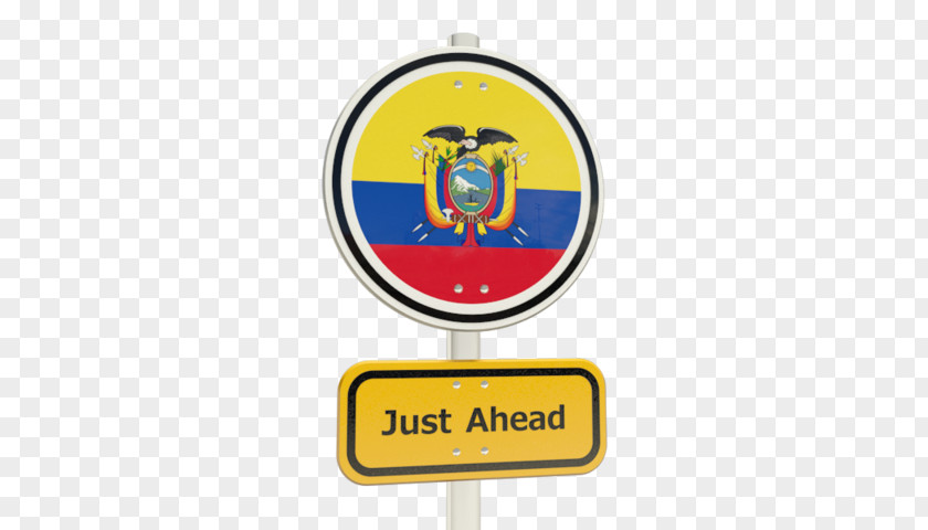 Flag Of Ecuador Traffic Sign Logo Brand PNG
