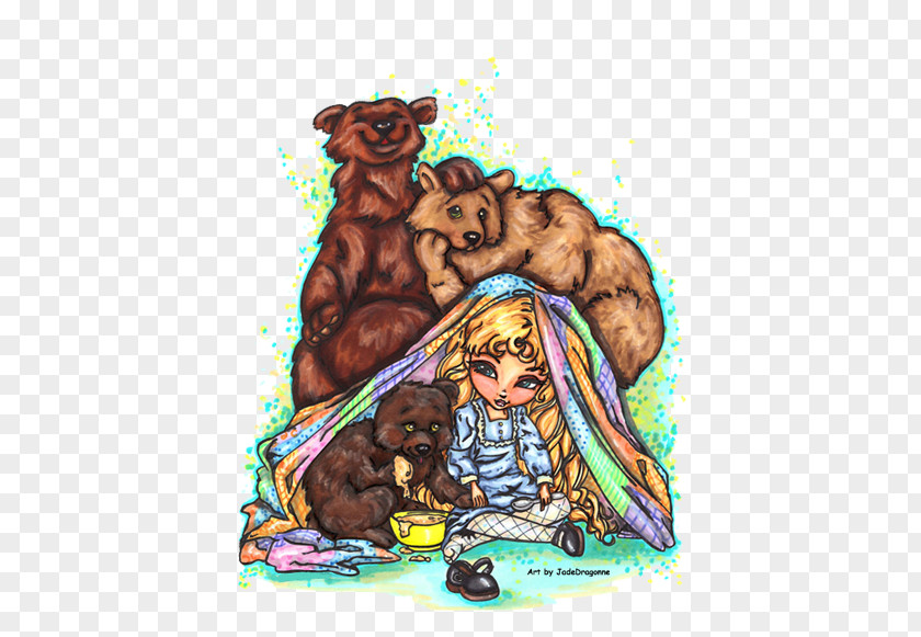 Goldilocks And The Three Bears Art Drawing PNG