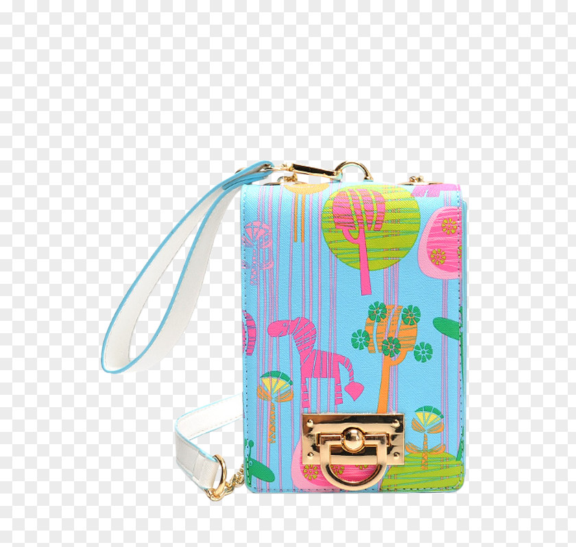 Toy Handbag Blue Animated Cartoon PNG