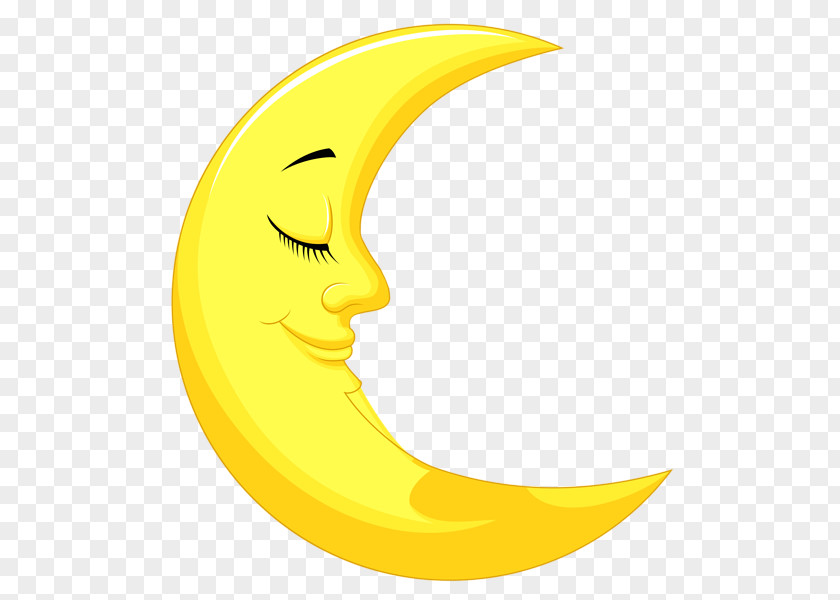 Sleeping Beauty Moon Clip Art PNG