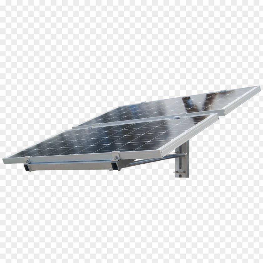 Solar Irradiation Panels Power Flat Roof Steel PNG