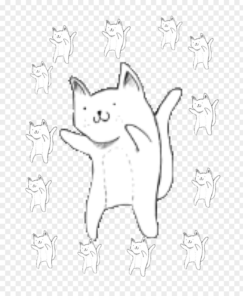 Cat Kitten Drawing GIF Art PNG