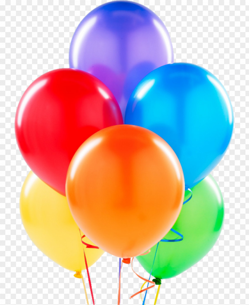 Colorful Balloons Balloon Birthday Party Latex Gift PNG