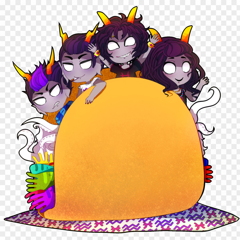 Cronus Meenah Peixes Taco Clip Art Homestuck Image PNG