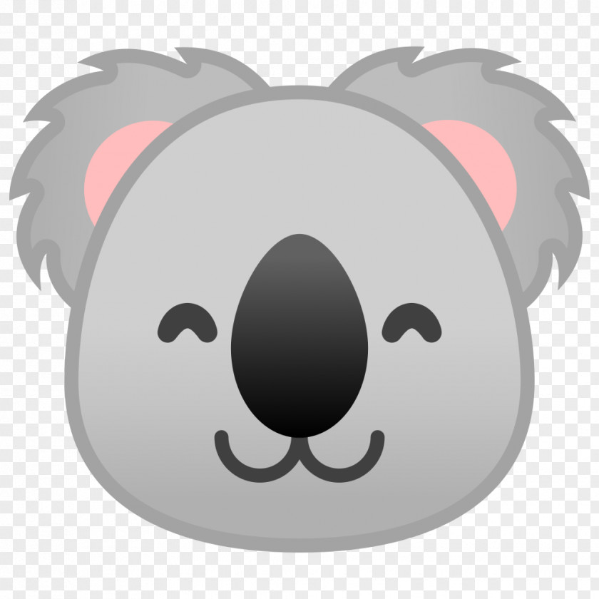 Koala Emoji Sticker Bear Android Oreo PNG