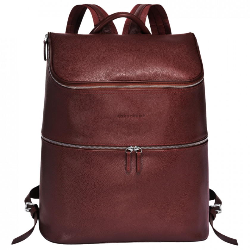 Backpack Bag Longchamp Zipper Pliage PNG