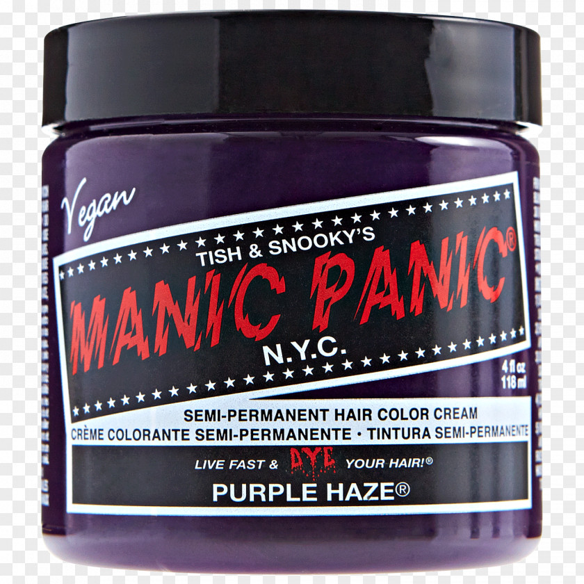 Bleach Hair Coloring Manic Panic Human Color Care PNG