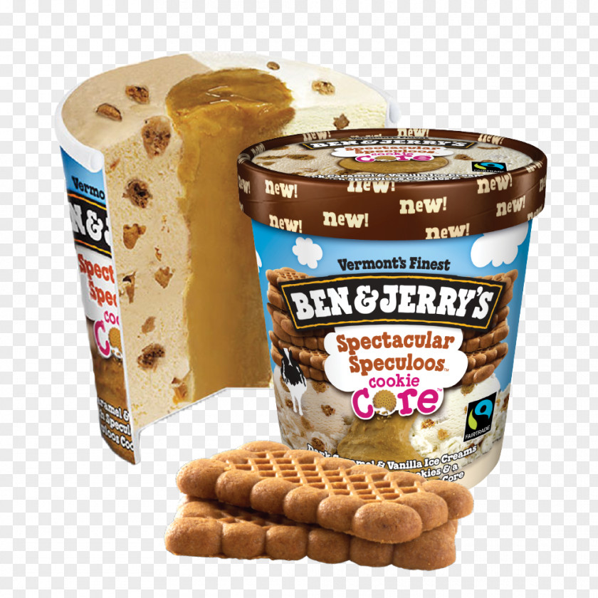 Ice Cream Speculaas Chocolate Brownie Fudge Milk PNG