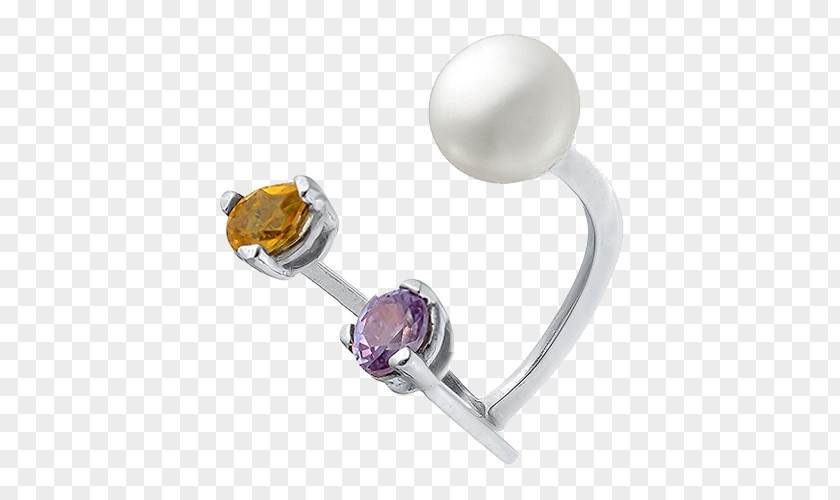 Jewellery Earring Amethyst Silver PNG