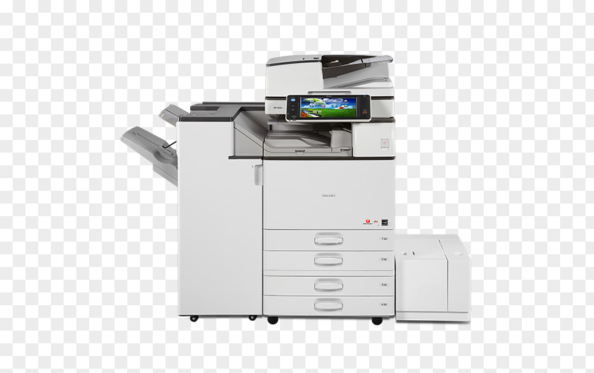 Multifunction Printer Ricoh Multi-function Business Photocopier PNG