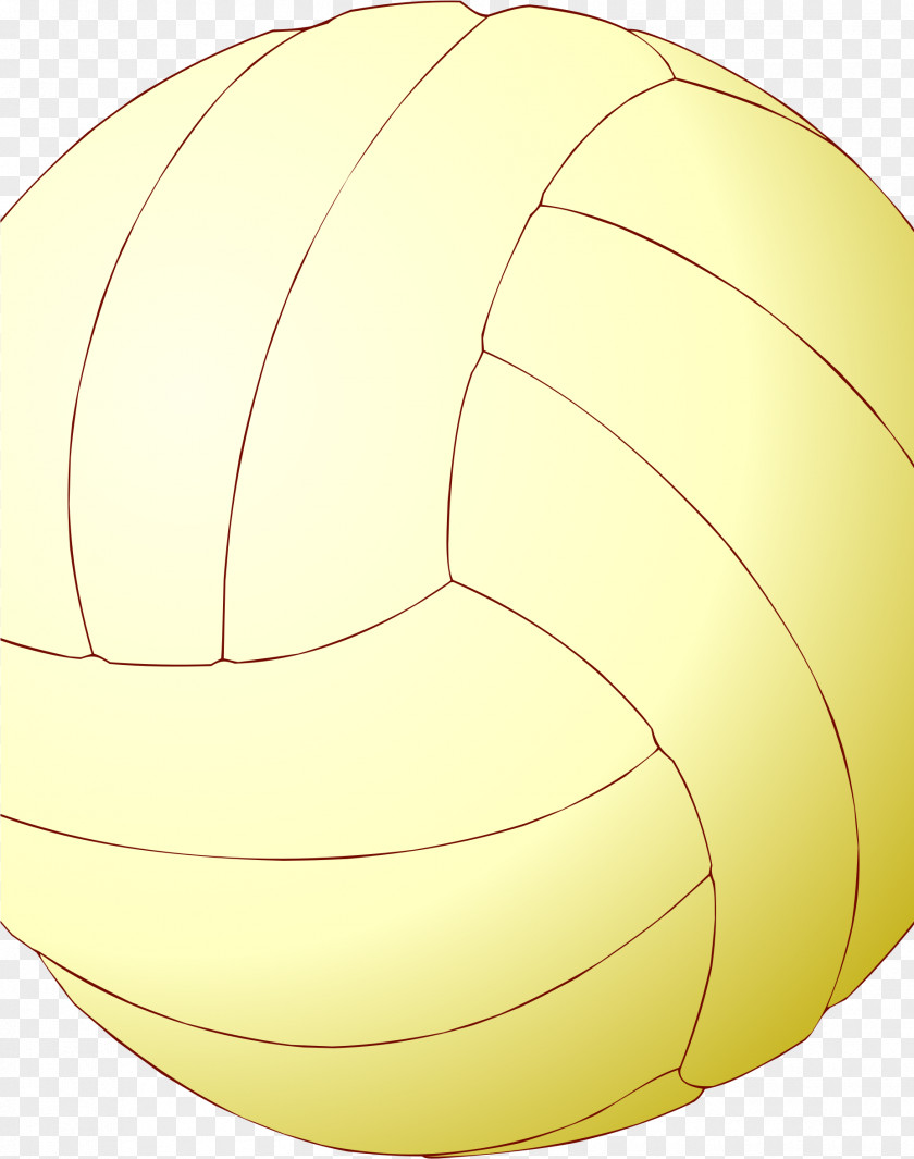 Net Sports Yellow Beach Ball PNG