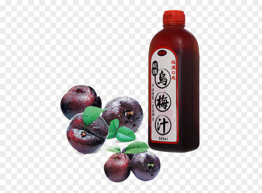 Plum Juice Suanmeitang Cranberry Umeboshi Drink PNG