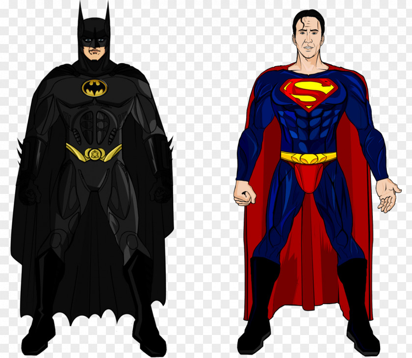 Superman Batman Batsuit DeviantArt Artist PNG