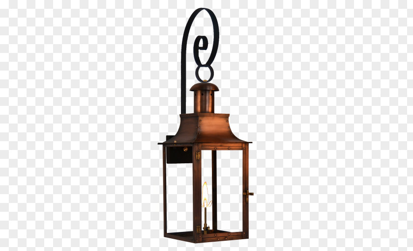 Lantern Flame Light Fixture LED Lamp Coppersmith PNG